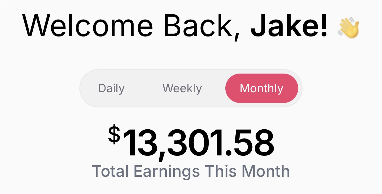 This Month — $13,301